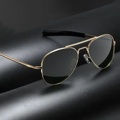 ANTI-ULTRAVIOLET GLASS LENSE DOUBLE-BEAM SUNGLASS GB-Y026